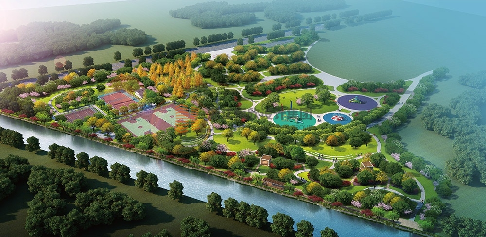 王洪合公园(三期)景观设计方案
